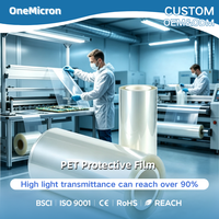 Film de protection PET brillant 0,05 mm 24 mm résistant à la chaleur, haute adhérence, retrait propre, faible résidu pour le traitement des cartes de circuits imprimés