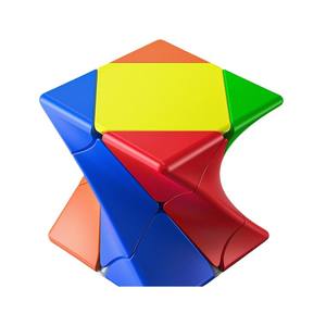 Twisted Skew Puzzle Cubes Cubos Desarrollo profesional Inteligencia Juguete <span class=keywords><strong>Cubo</strong></span> educativo para niños Fidget Toy - Product Image 1