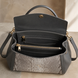 2026 Custom Logo Supplier Crocodile Print Handbags for Women High Quality PU Leather Designer Crossbody Bag Strap Chain Shoulder - Product Image 3