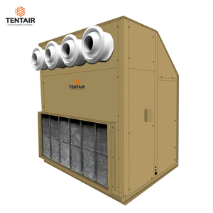 Enfriador de Aire, Unidad de Manejo de Aire, 100kw, Serpentín de Agua Fría, 20 Toneladas, HRV, Aire Acondicionado Industrial Central - Product Image 2