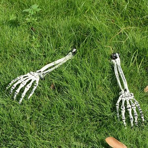 Réaliste <span class=keywords><strong>Main</strong></span> <span class=keywords><strong>Squelette</strong></span> Halloween Décorations Nouvelle Arrivée Cour Sol Insert Fantôme Festival Costume Props - Product Image 6