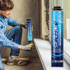 750ml Professional Manufacturer Quick Dry Liquid Rubber Fireproof Expanding PU Foam Spray Polyurethane Foam with Free Sample - Product Image 1