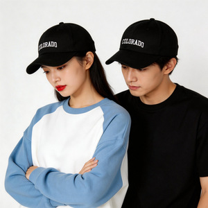 Baseball Cap Colorado Embroidered Letter Unisex Cotton <b>Sunscreen</b> Breathable Windproof Casual Retro Duckbill Hat - Product Image 2