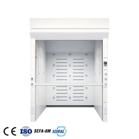 Chino muebles de laboratorio fumehood resistente al ácido caminar en campana