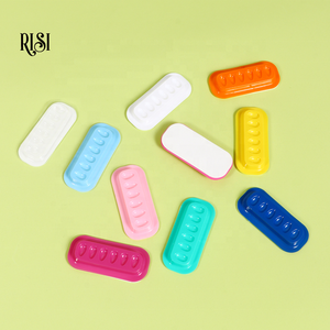 RISI monouso in plastica per Extension per ciglia Pallet vassoio porta colla per ciglia autoadesiva per colla per ciglia tazza - Product Image 4