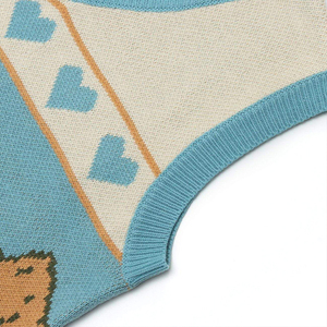 DiZNEW gilet con scollo a v Path Naughty Knitting Little Love Boy maglione di piccole dimensioni - Product Image 4