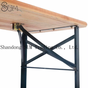 <span class=keywords><strong>Tavolo</strong></span> da birra pieghevole in legno per esterni, - Product Image 2