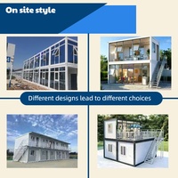 Casa Contenedor Prefabricada de 20 pies, Directo de Fábrica, Casa Móvil de Alta Calidad, Edificio Modular para Camping, Remolque, Tienda Móvil