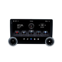 Lecteur multimédia automobile intelligent 10 pouces Android 12 2 Din avec double bouton rotatif, 4G LTE, DSP, navigation GPS