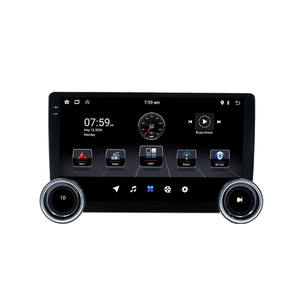 Smart Player Mobil Android 12 10 Inci 2 Din Tombol Ganda 4G LTE DSP GPS Navigasi Unit Multimedia Otomatis - Product Image 2