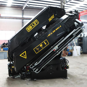 Bob-<span class=keywords><strong>Lift</strong></span> Gelede Hefafstandsbedieningskraan 25 Ton Knokkelgiek Hydraulische Vrachtwagen Gemonteerde Kraan Met Stekker En Pomp - Product Image 6