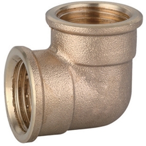 IBP 1\" 1/2 Yellow Brass FF Elbow <b>Generic</b> <b>Fitting</b> - Product Image 1