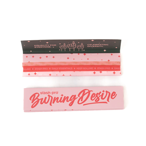 Stas Pro Premium Lighters Pink King Size Slim Ultra-thin Paper Classic Cone Shape 32 Leaves/Booklet Grinder Use - Product Image 4