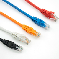 Cables de Red de Transferencia de Datos Rápida con Código de Color SIPU, Fácil Identificación, Cat6, Revestimiento de PVC, Azul, Gris, Negro, Amarillo, Rojo, Verde