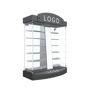 Fancy Eyewear cửa hàng Kính mắt nhà máy gỗ tùy chỉnh 3 cặp kính mát kính truy cập hàng đầu hiển thị quang học đứng - Product Image 4