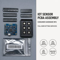 Assemblage de cartes PCBA pour capteurs IoT intelligents, fabrication de cartes PCBA pour l'électronique grand public, approvisionnement en BOM, kit de composants IC, OEM