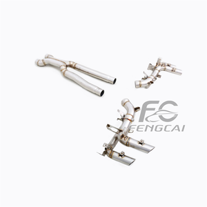 Sistema de Escape Catback para Ferrari Purosangue FUV 6.5V12 2022-2025, Tubos de Escape de Acero Inoxidable, Silenciador, Mejora Sonora - Product Image 6