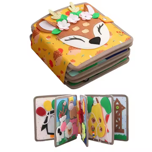 Juguete de tablero ocupado de Venta caliente para 2-4 años Material de fieltro ciervo bebé para niños y niñas - Product Image 3