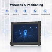 Tableta Robusta Intel N100 con Windows 10, Pantalla de 10.1 Pulgadas y 550nits, Tableta Industrial Resistente IP67, PC Industrial con Soporte para RJ45 y RS232