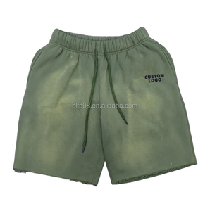 Pantalones Cortos Casuales de Secado Rápido para Hombre, Diseño Personalizado OEM ODM, con Bolsillos, Estilo Urbano, con Cinta Decorativa, para Deportes y Ocio - Product Image 3