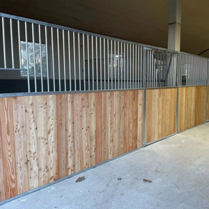 Ab lüks stil üstün konfor ve güvenlik bambu çelik at Stables taşınabilir açık at durak kutuları-yeni kullanılan durum - Product Image 4