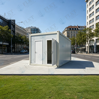 Maison conteneur moderne FLKT en kit, unité d'habitation préfabriquée modulaire pour jardin, studio de vie en conteneur maritime