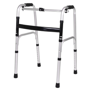 Aluminum Alloy <b>Walker</b> Adjustable Non Slip Four Corner Walking Frame For <b>Elderly</b> Rehabilitation Training - Product Image 3