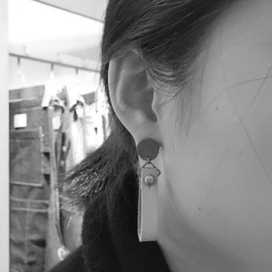 Tendencias del verano 2021: Pendientes de cuero: pendientes sencillos y delicados de estilo japonés y coreano, elegantes pendientes estilo Harajuku - Product Image 2