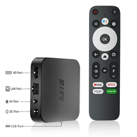 Boîtier TV Android 10 Intelligent Allwinner H313 OTT avec GPU Mali-G31 Quad Core, Double Wi-Fi 2.4/5.8G, 2+16Go, 4K HD, Prêt à l'Expédition