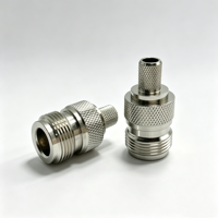 50 Ohm N Female Crimp Solder for RG58 LMR195 RG223 RG142 RG400 LMR240 H155 LMR300 RG6 LMR400 RG8 RG213 RG214 Cable RF Connectors