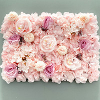 Décoration murale en fleurs d'hortensia artificielles faites à la main - Style moderne - Tissu respectueux de l'environnement pour mariage, Noël et plus encore
