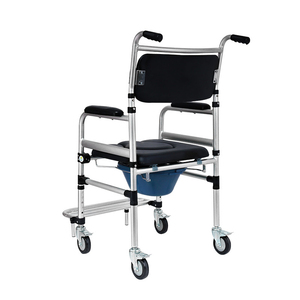 <span class=keywords><strong>Silla</strong></span> <span class=keywords><strong>de</strong></span> <span class=keywords><strong>baño</strong></span> <span class=keywords><strong>para</strong></span> el hogar <span class=keywords><strong>de</strong></span> gran oferta <span class=keywords><strong>para</strong></span> <span class=keywords><strong>discapacitados</strong></span> <span class=keywords><strong>con</strong></span> asiento acolchado suave y <span class=keywords><strong>ruedas</strong></span> <span class=keywords><strong>de</strong></span> frenos - Product Image 1