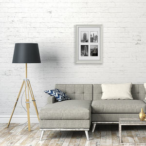 Cadre photo en bois MDF de présentation blanche, tapis de 12x18, décor de <span class=keywords><strong>salon</strong></span> avec modèle suspendu, ensemble de cadres photo - Product Image 2