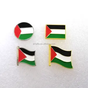 Palestina Emblema Fabricante Palestina Bandeira Pin Broche Emblema Para Palestina dia nacional