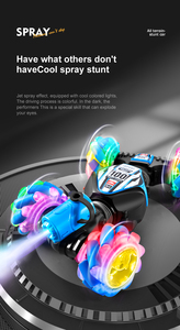 รถบังคับวิทยุบิดหมุนได้ ควบคุมด้วยท่าทาง สเปรย์พ่นควัน คุณภาพสูง ขายดี สำหรับเล่นในร่มและกลางแจ้ง - Product Image 6