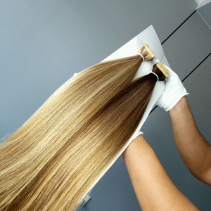 Extensiones de Cabello Humano Remy 100% de Dragonbeauty Factory, de 10 a 30 Pulgadas, de Alta Calidad, Rusas, con Cinta Adhesiva, Lisas, Naturales, Ombre, Balayage - Product Image 5