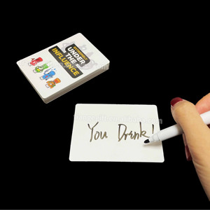 Custom Expansion Writable and Erasable Card <strong>Game</strong> <strong>18</strong>+ Drinking Party <strong>Game</strong> Cards with Marker Pen - Product Image 4