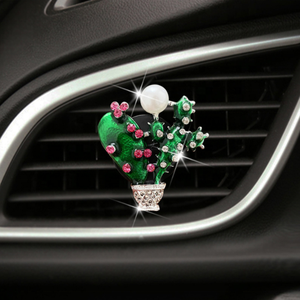 Ambientador con Clip para <span class=keywords><strong>coche</strong></span>, decoración de salida de aire acondicionado, planta, Perfume, fragancia Tuyere, ornamento - Product Image 3