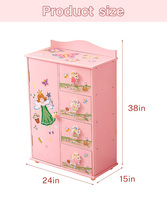 Armoire de rangement en bois MDF style moderne pour enfants armoires pour enfants meubles pour bébé pour chambre à coucher ensembles de chambre à coucher à domicile