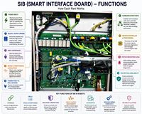 Module d'interface du contrôleur de carte KUKA KRC4 SIB