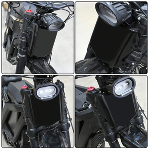Woodniu Racein para Surron Light Bee X: Accesorios de mejora para matrícula, Placa de matrícula brillante, Placas de <span class=keywords><strong>moto</strong></span> Surron con corte especial - Product Image 6