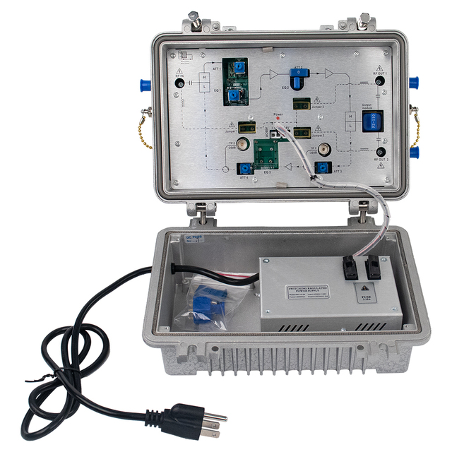 SOFTEL Waterproof Anti-thunder Bi-directional Reverse Optional RF Catv Trunk Amplifier