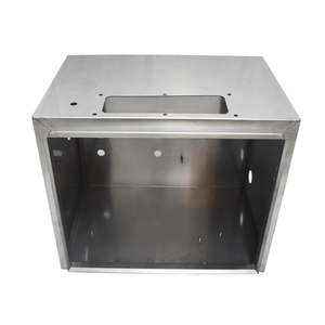 รับผลิตชิ้นส่วนโลหะแผ่นตามแบบ OEM ความแม่นยำสูง กล่องหุ้มอุปกรณ์อิเล็กทรอนิกส์สแตนเลส เชื่อมไร้รอยต่อ ได้รับการรับรองมาตรฐาน ISO9001 - Product Image 4
