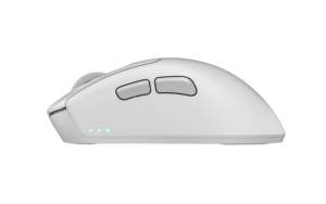 Pixart 2024 Ratón para juegos ergonómico para diestros Modelo más nuevo 3325 <span class=keywords><strong>5000</strong></span> DPI Inalámbrico Blanco y Negro Alimentado por batería para PC - Product Image 3