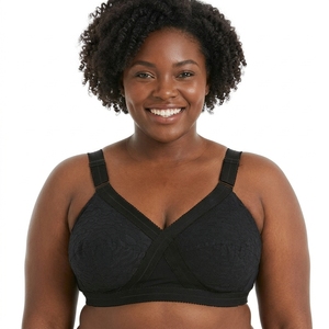 <span class=keywords><strong>Playtex</strong></span> Sujetador clásico floral sin aros con tiras cruzadas para mujer, paquete de 2, blanco/blanco 95B - Product Image 2