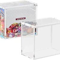 Étui de présentation de collection ultra premium pour protecteurs de boosters Pokémon, couvercle magnétique moderne, célébration UPC ETB, étui en acrylique