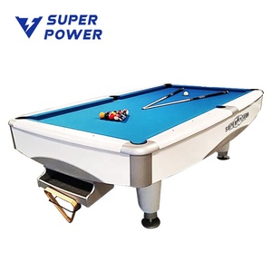 CL de la fábrica de China barato 9 ft snooker piscina mesa con pizarra - Product Image 4