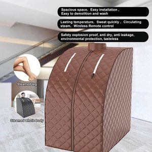 Calentador infrarrojo personalizable de diseño moderno para SALA DE Sauna de vapor húmedo, nuevo generador de vapor para exteriores que mejora la salud con tienda - Product Image 5