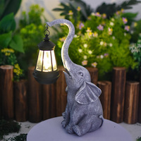 Lustre de jardin extérieur à énergie solaire, lanterne suspendue à LED inspirée des animaux, lampes de jardin solaires écologiques