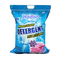 Lessive en poudre jetable haute mousse 10 kg parfum floral avec poignée / Poudre détergente OEM pour le linge